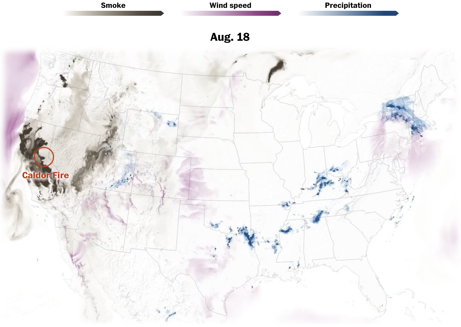 Mapping the weather disasters of 2021
