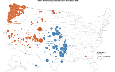 Nyt Climate Change Map Temperature | Flowingdata