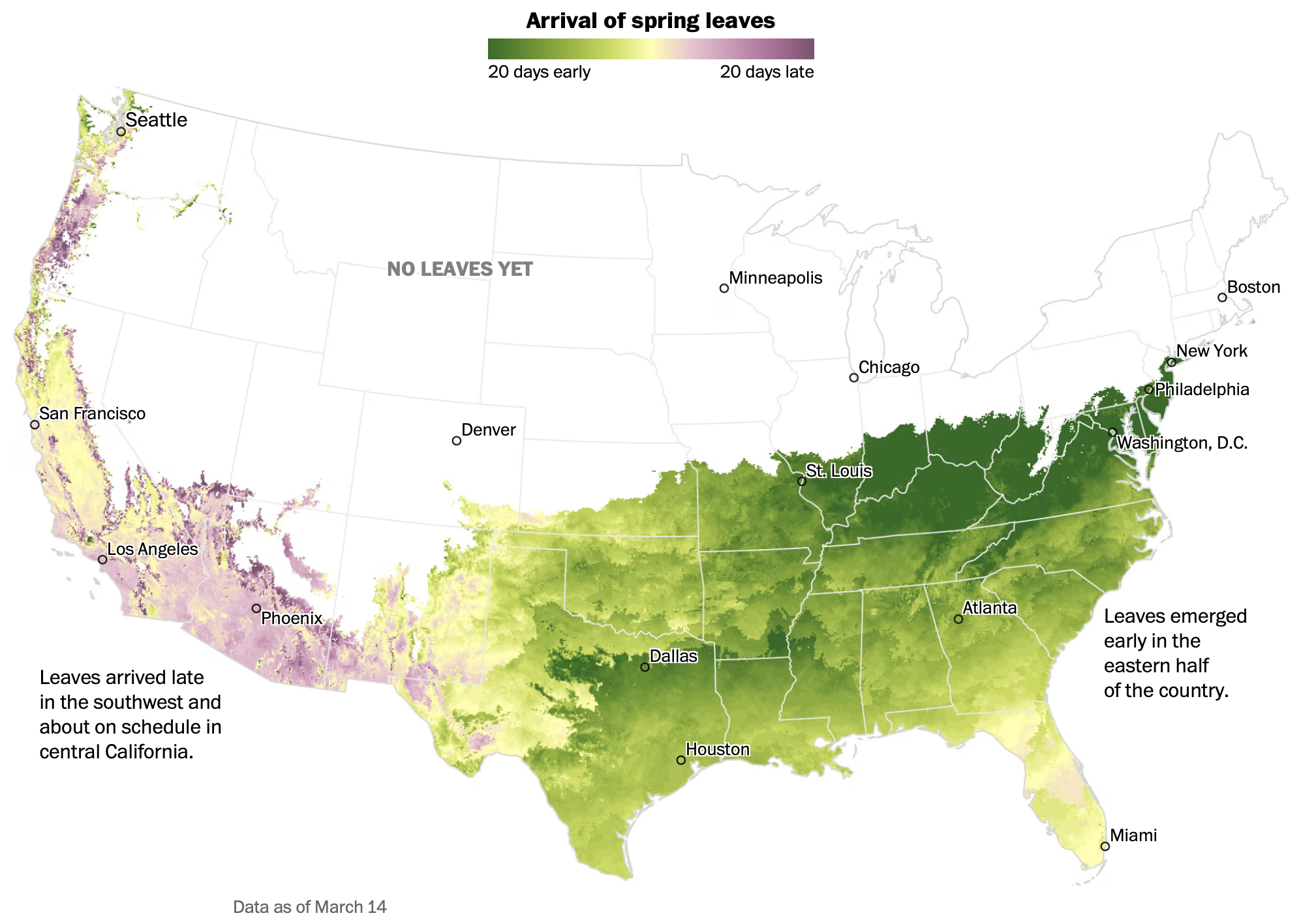 When Spring Is Coming Where You Live – Flowingdata