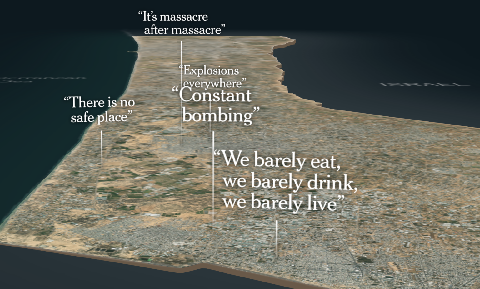 Life in the Gaza Strip FlowingData