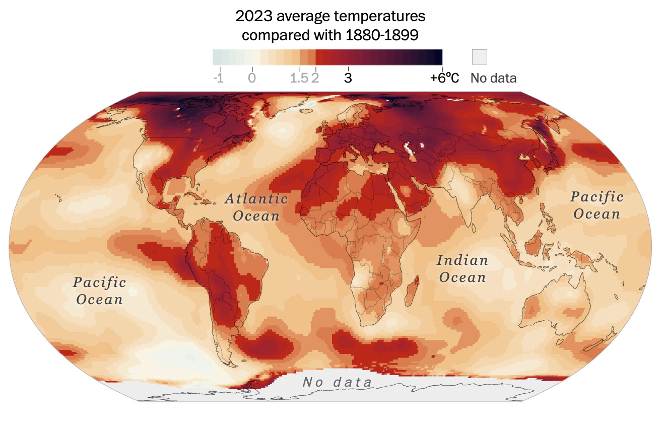 Where It Warmed The Most In The World FlowingData where-it-warmed-the-most-in-the-world-flowingdata