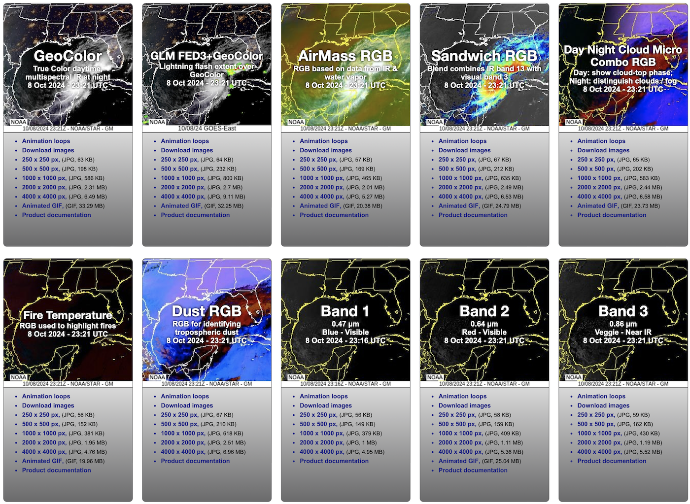 Seen from space: Hurricane Milton approaches – FlowingData
