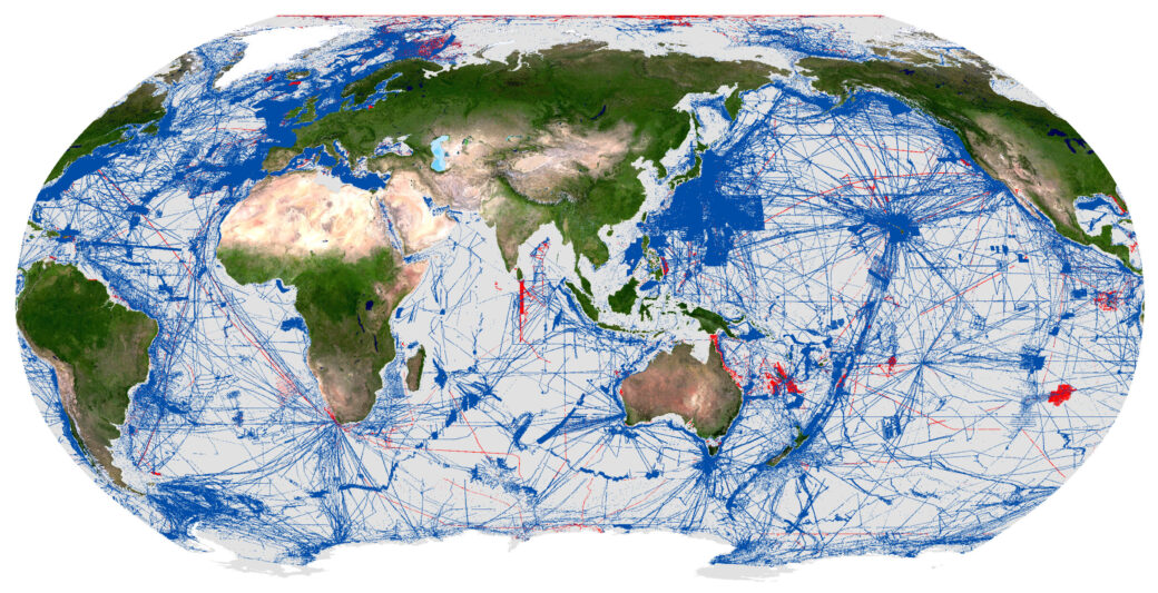 Quarter of the world's ocean floor has been mapped, so far