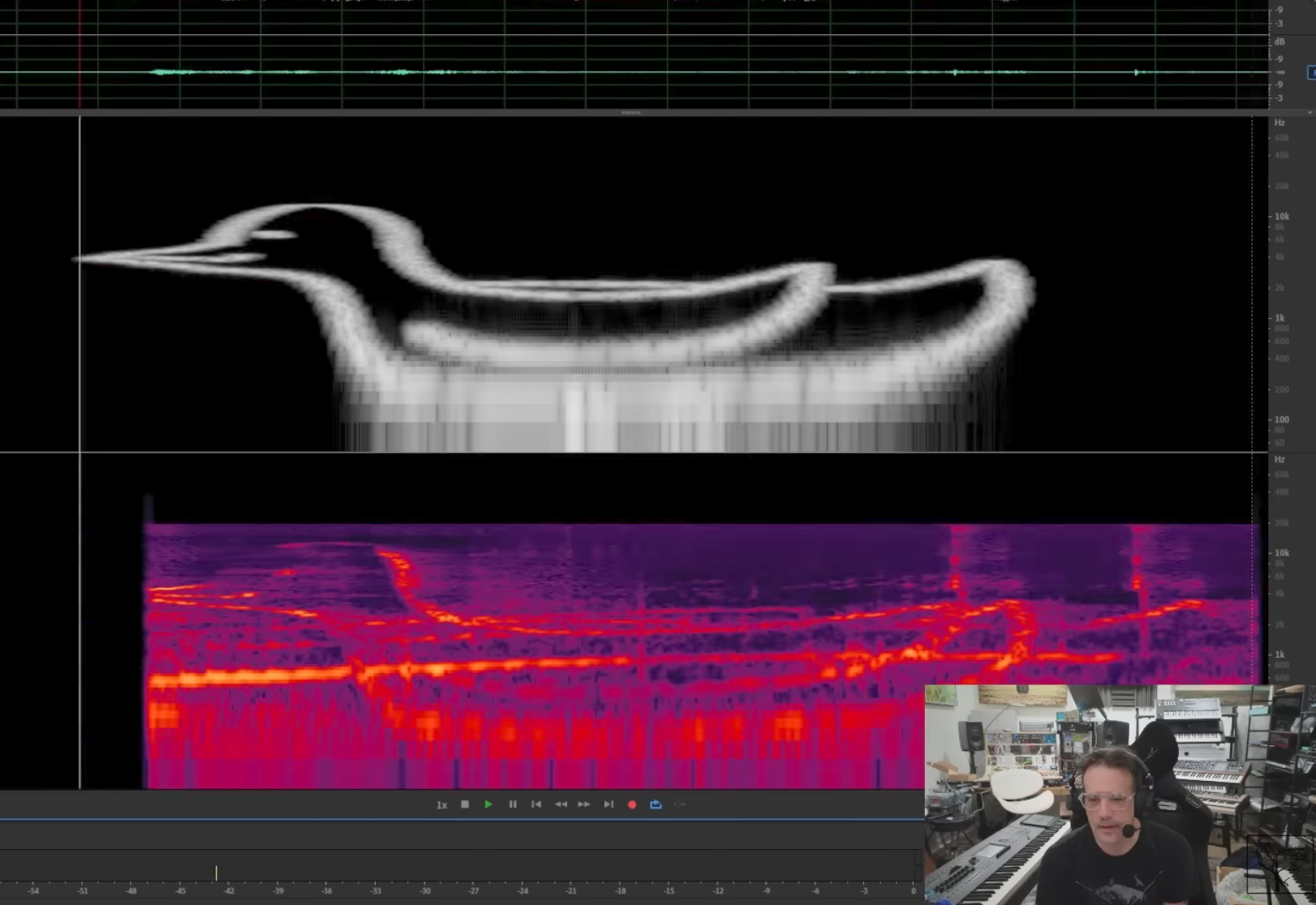Storing PNG image data in a bird's song