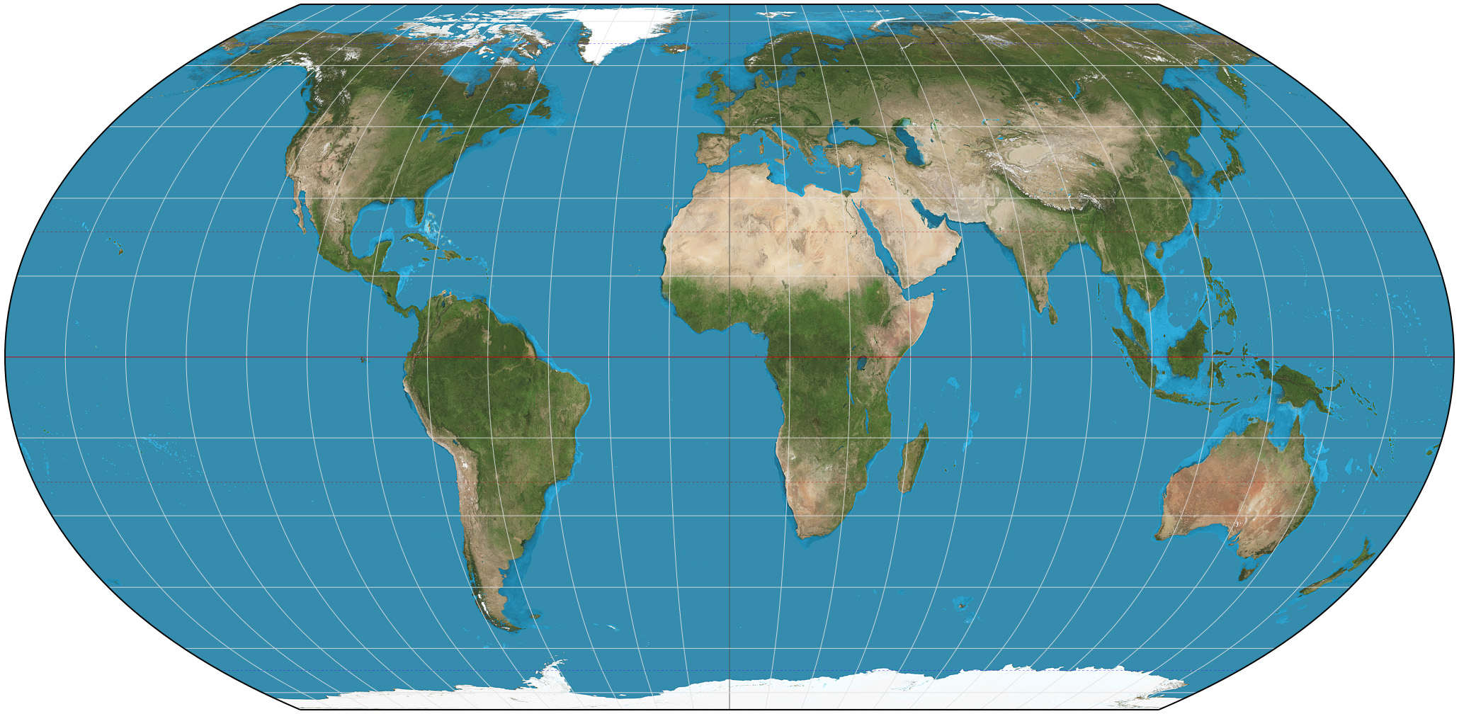 Moving away from Mercator for maps of the world