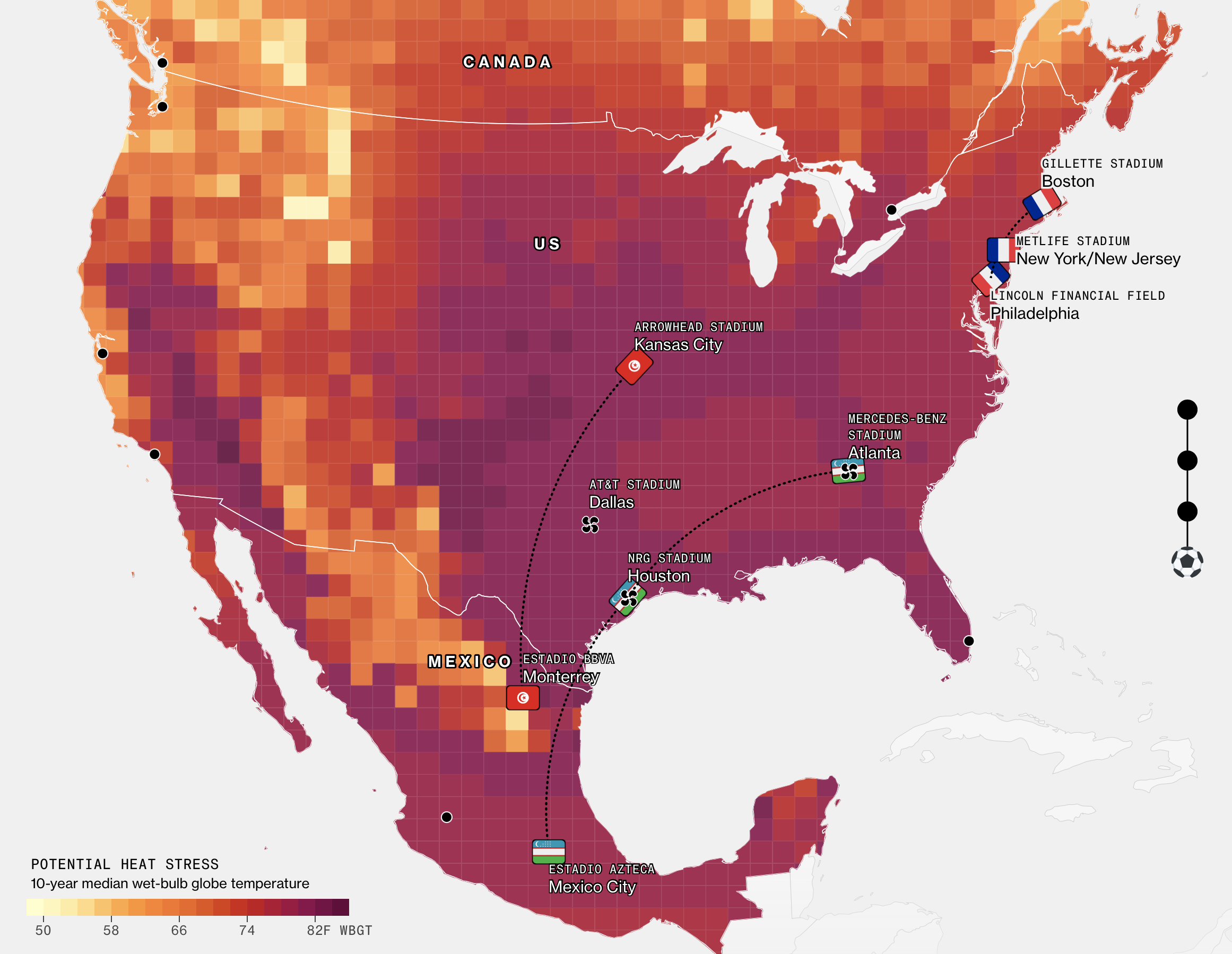 Heat stress in the World Cup – FlowingData