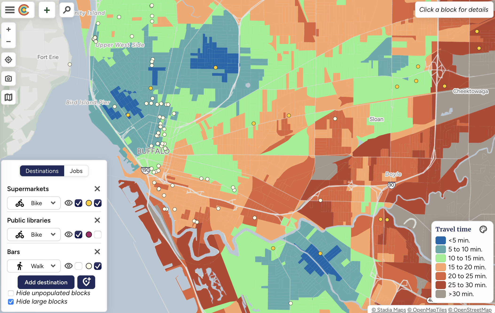 Mapping what is close to you