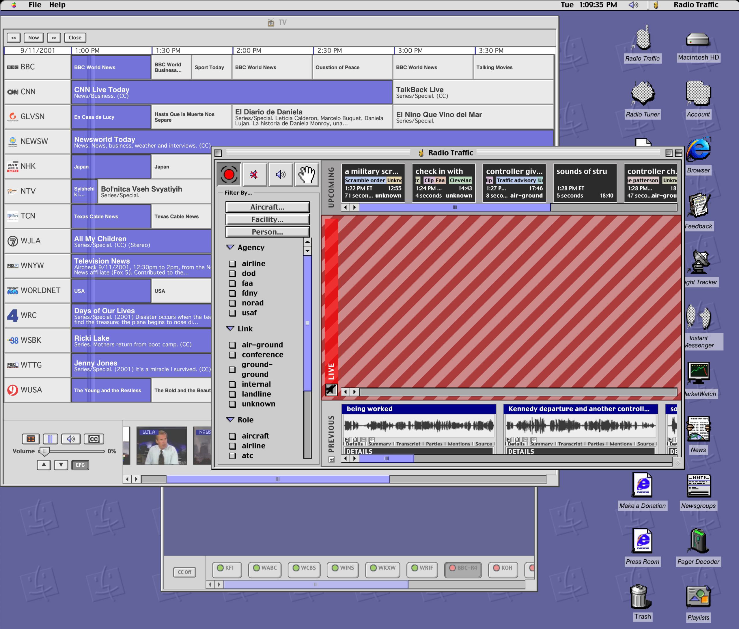 9/11 in Realtime
